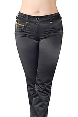 Image showing Black jeans