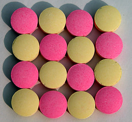 Image showing Pills Texture