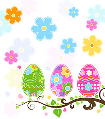 Image showing easter eggs