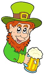 Image showing Lurking leprechaun