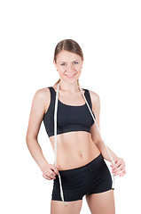 Image showing Fitness woman