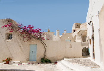 Image showing Santorini beautiful buildings