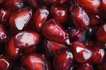 Image showing Pomegranate, background