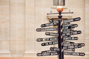 Image showing Directions to landmarks