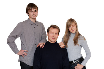Image showing Portrait to families