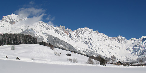 Image showing Mountain panorama