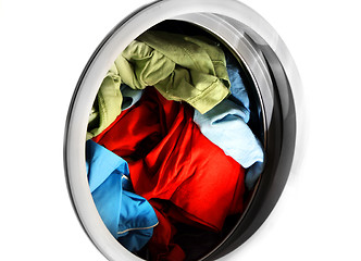 Image showing Clothes in laundry