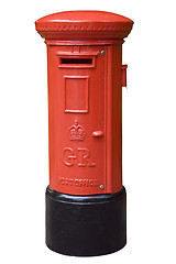 Image showing English post box 