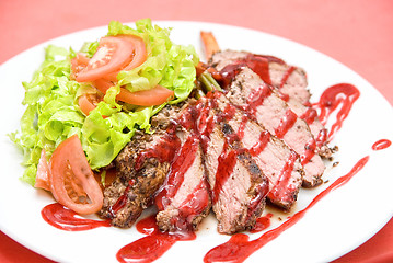 Image showing Roasted Beef meat