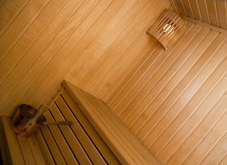 Image showing sauna