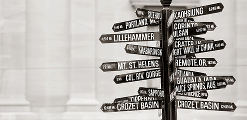 Image showing Directions to landmarks