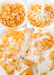 Image showing cornflakes set