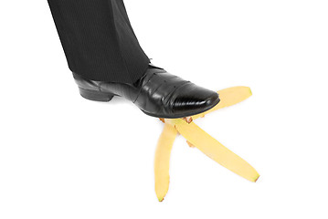 Image showing slip banana