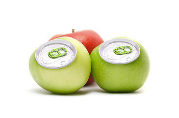 Image showing aluminum apples