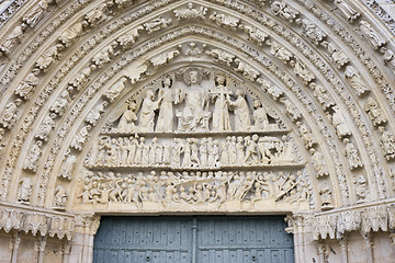 Image showing Saint Pierre Cathedral, Poitiers, France