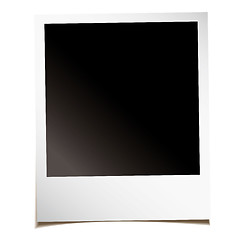 Image showing blank instant photo