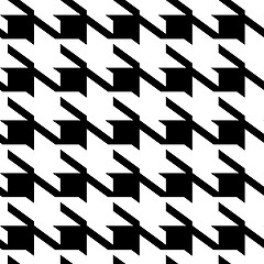 Image showing Houndstooth large background