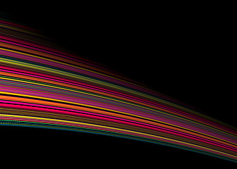 Image showing gliding rainbow background