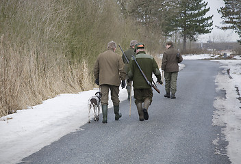 Image showing Hunters