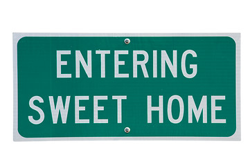 Image showing Entering sweet home