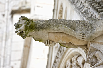 Image showing Gargoyle in Poitiers, France