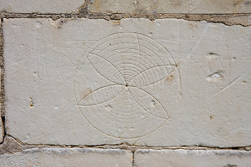 Image showing Carved stone