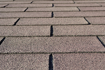 Image showing Roof shingles
