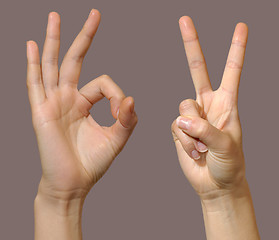 Image showing Gesture set 2