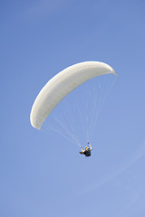 Image showing paragliding extreme sport