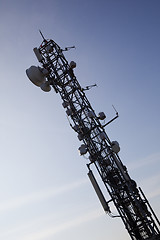 Image showing communication antenna