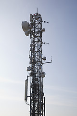 Image showing communication antenna