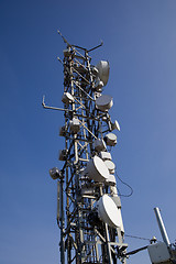 Image showing communication antenna