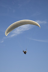 Image showing paragliding extreme sport