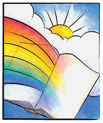 Image showing Rainbow Book