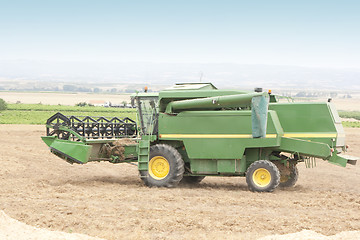 Image showing rural harvester