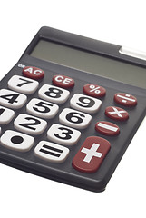 Image showing hand calculator