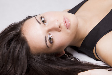 Image showing young girl portrait