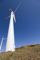 Image showing wind mill clean power