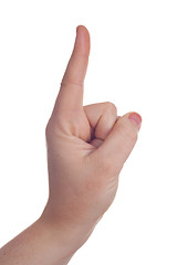 Image showing hand sign symbol