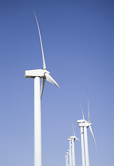 Image showing wind mill clean power