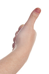 Image showing hand sign symbol