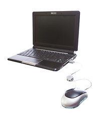 Image showing isolated technology netbook