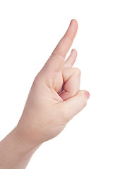 Image showing hand sign symbol