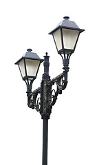Image showing isolated streetlight