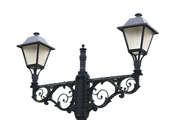 Image showing isolated streetlight