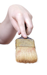 Image showing marketing paint brush