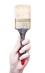 Image showing marketing paint brush