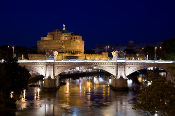 Image showing tourism rome castel sant angelo