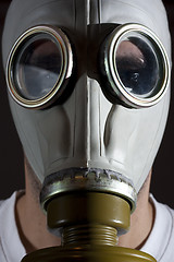 Image showing gas mask danger 