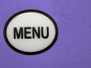 Image showing Menu button